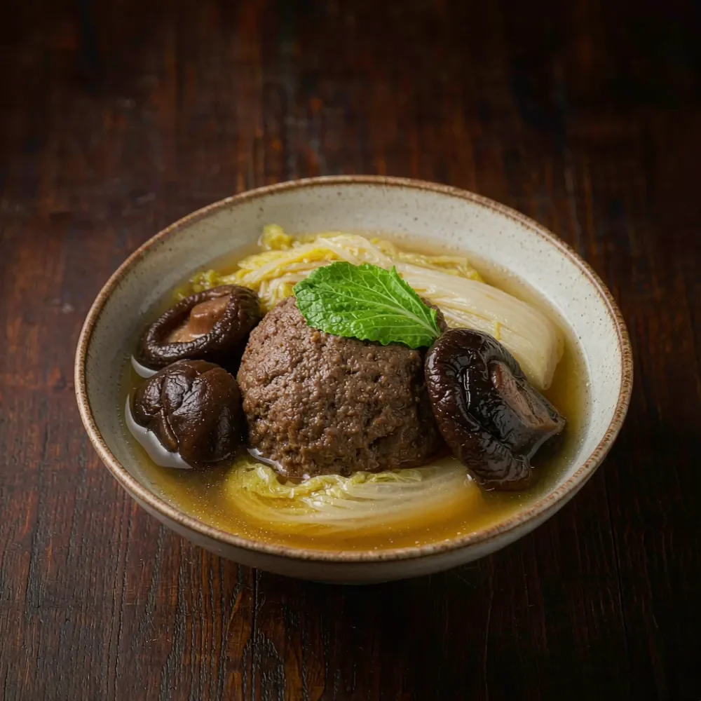 清炖蟹粉狮子头(苏菜(淮扬))成品图